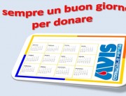 Slogan "E' sempre un buon giorno per donare"